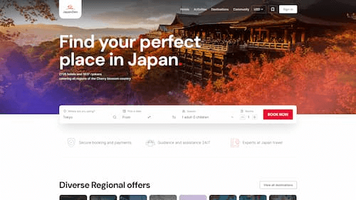 JapanDen desktop screenshot
